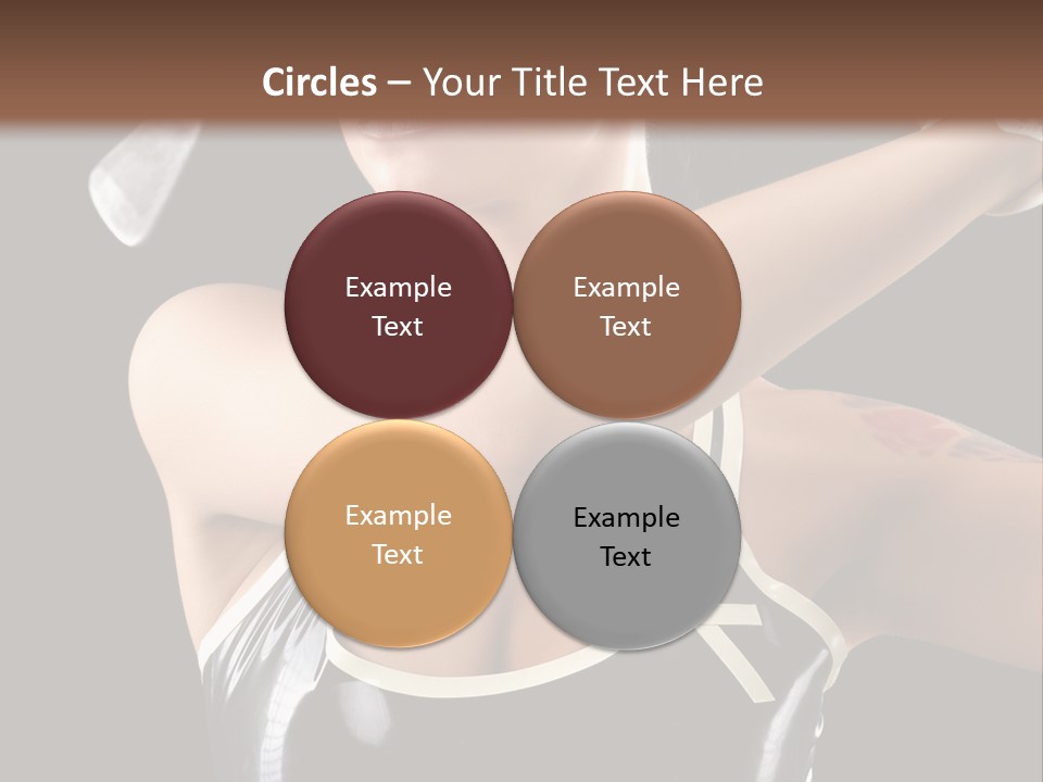 Beautiful Danger Golfer PowerPoint Template