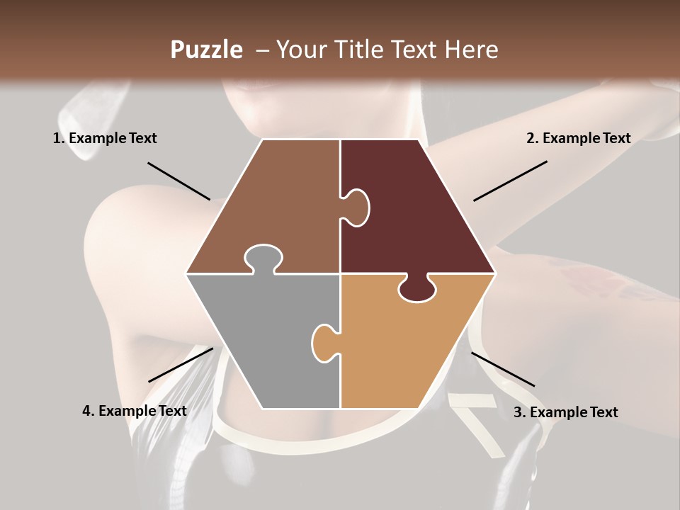 Beautiful Danger Golfer PowerPoint Template