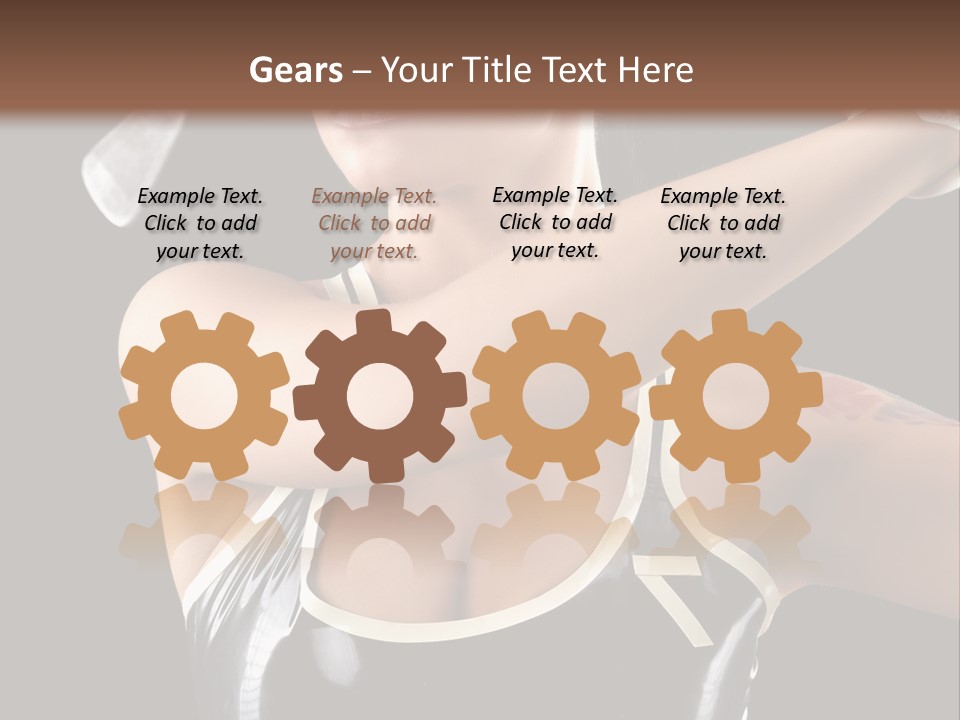 Beautiful Danger Golfer PowerPoint Template