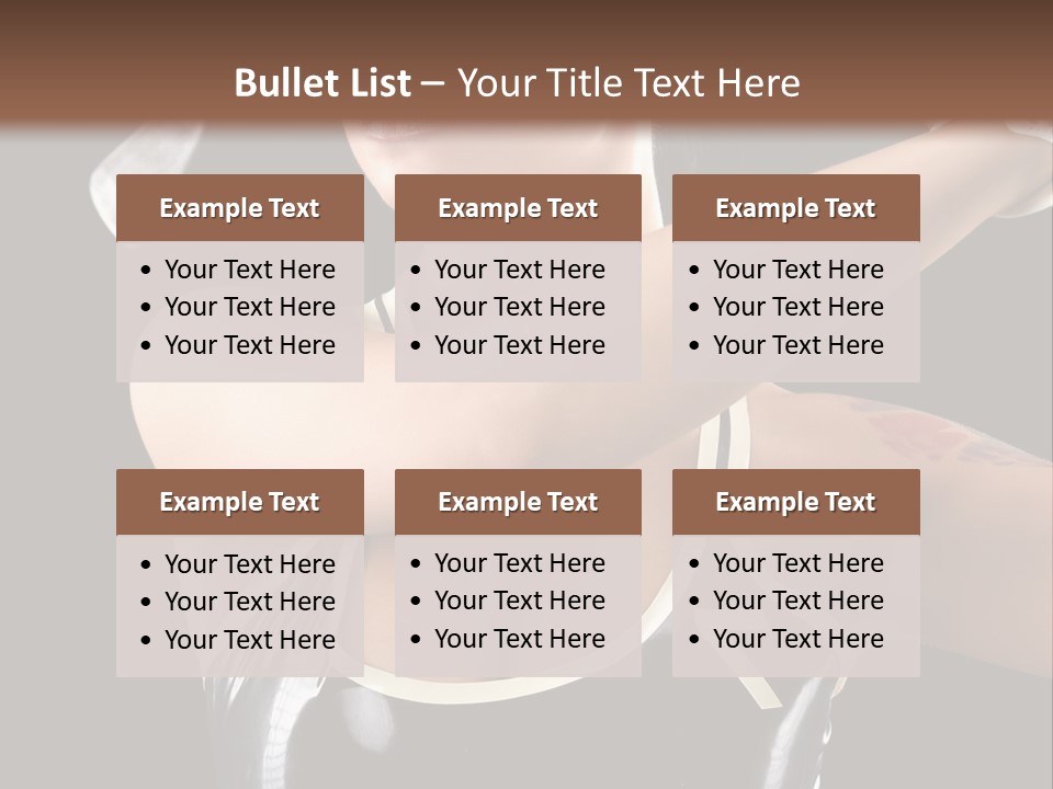 Beautiful Danger Golfer PowerPoint Template