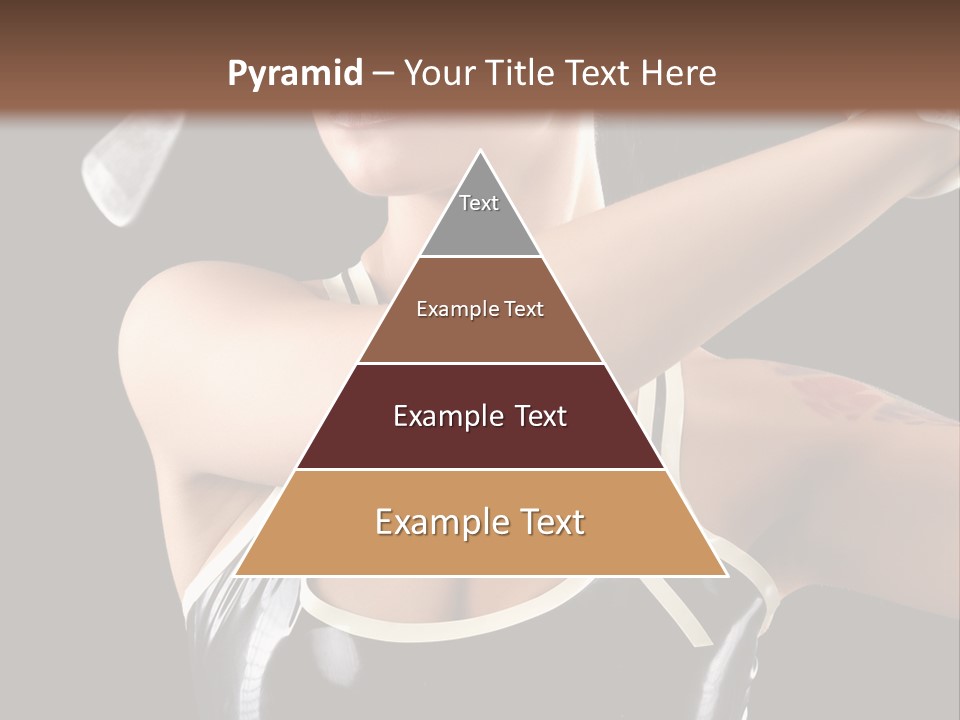 Beautiful Danger Golfer PowerPoint Template