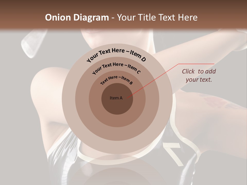 Beautiful Danger Golfer PowerPoint Template