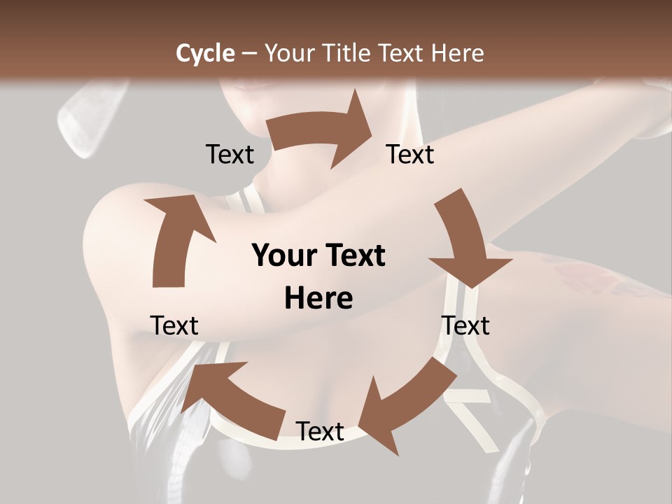 Beautiful Danger Golfer PowerPoint Template