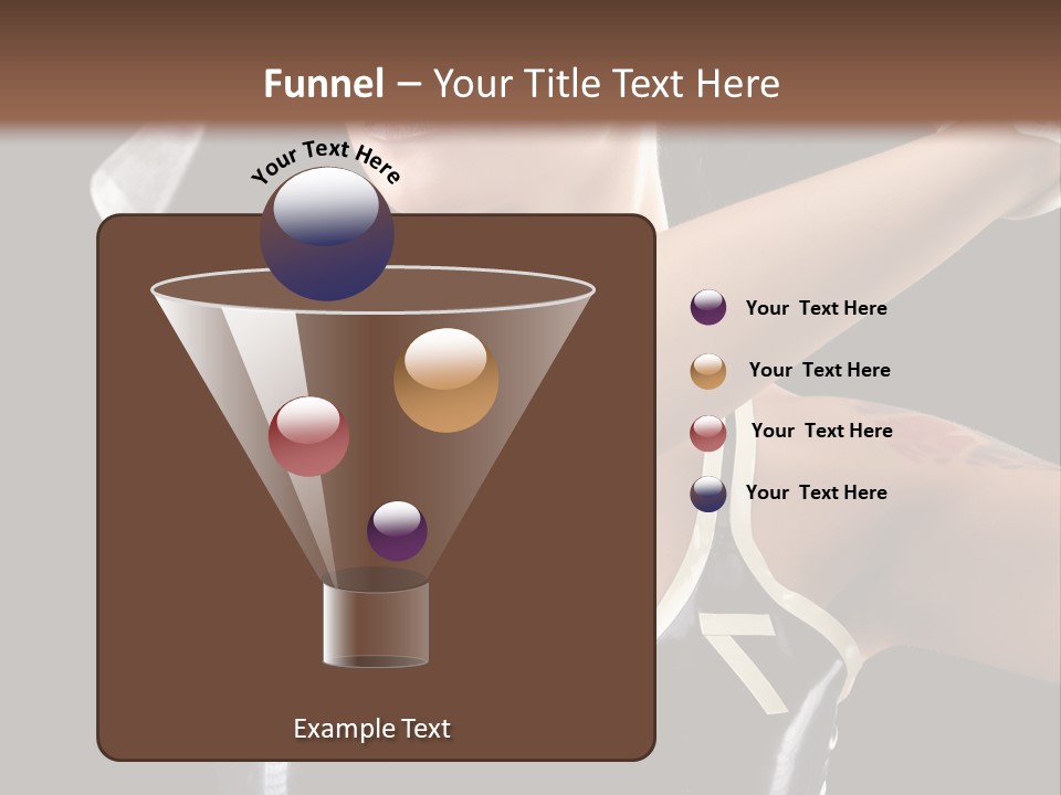 Beautiful Danger Golfer PowerPoint Template