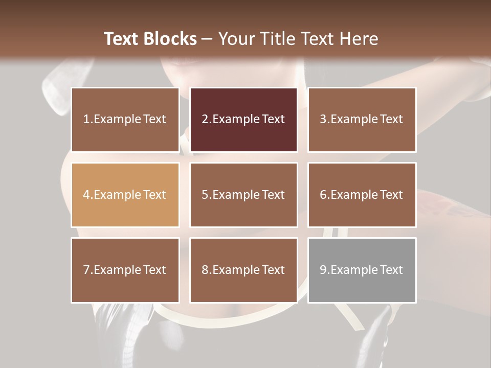 Beautiful Danger Golfer PowerPoint Template