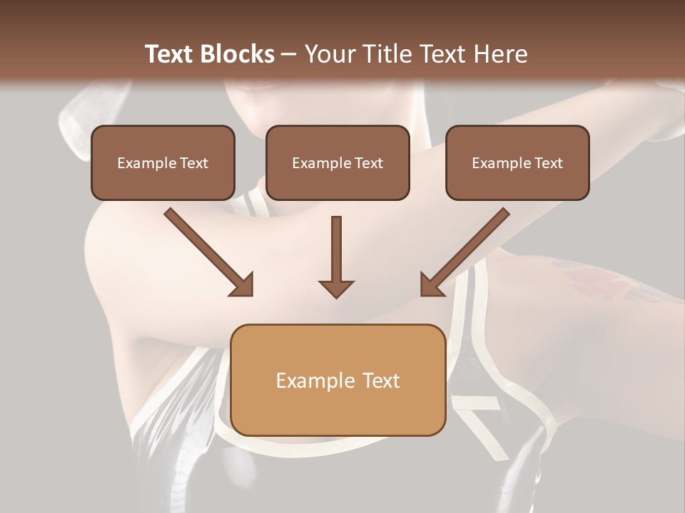 Beautiful Danger Golfer PowerPoint Template