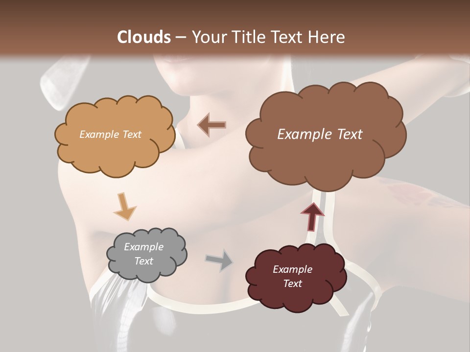 Beautiful Danger Golfer PowerPoint Template