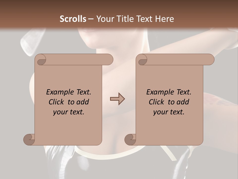 Beautiful Danger Golfer PowerPoint Template