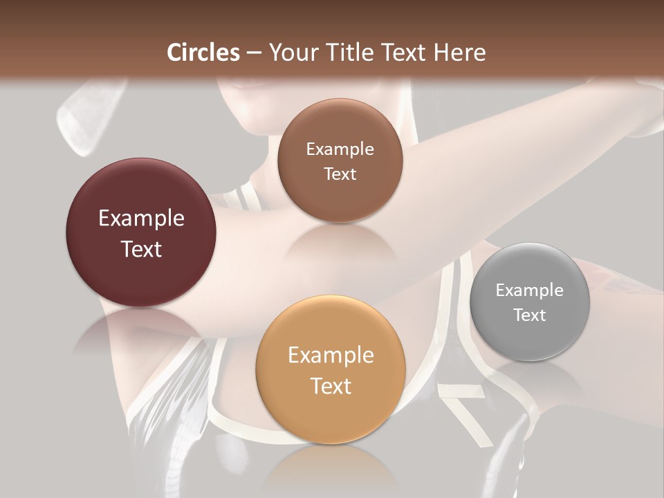 Beautiful Danger Golfer PowerPoint Template