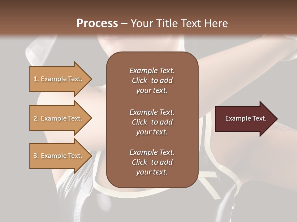 Beautiful Danger Golfer PowerPoint Template