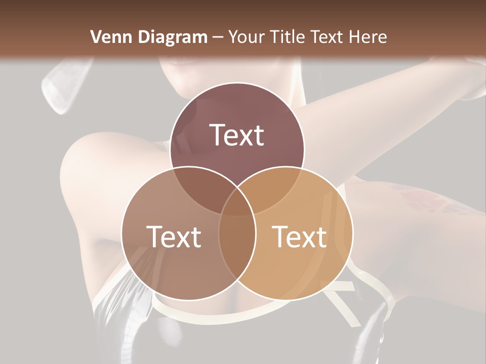 Beautiful Danger Golfer PowerPoint Template