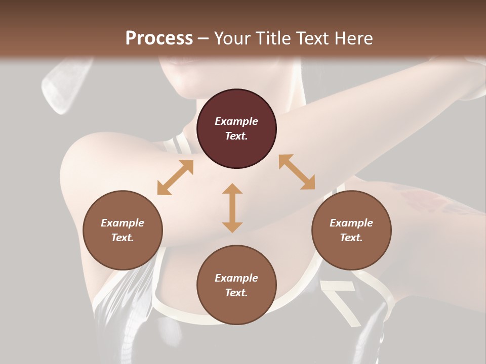 Beautiful Danger Golfer PowerPoint Template