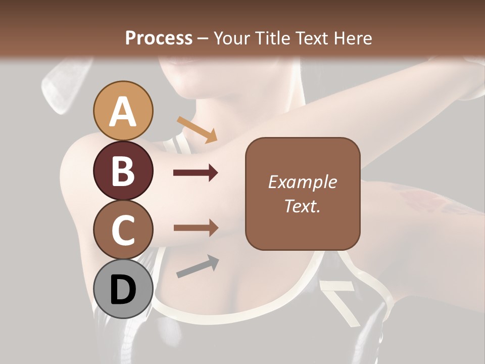 Beautiful Danger Golfer PowerPoint Template