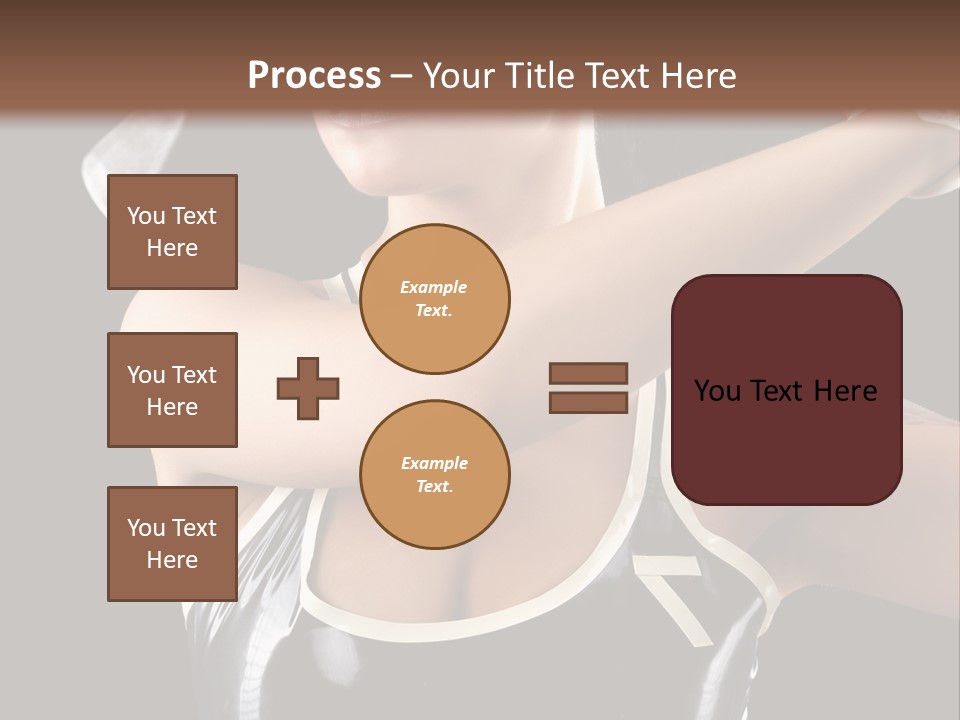 Beautiful Danger Golfer PowerPoint Template