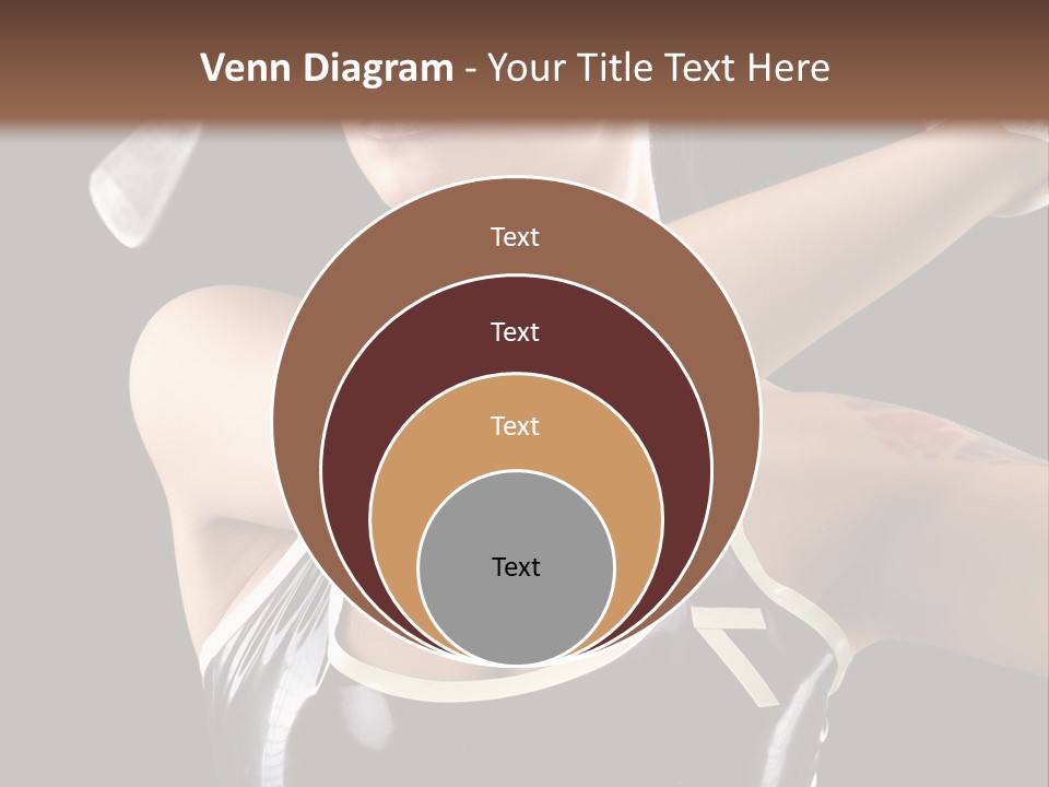 Beautiful Danger Golfer PowerPoint Template