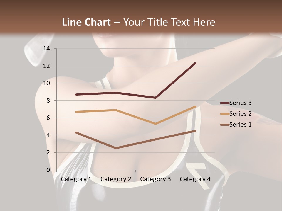 Beautiful Danger Golfer PowerPoint Template