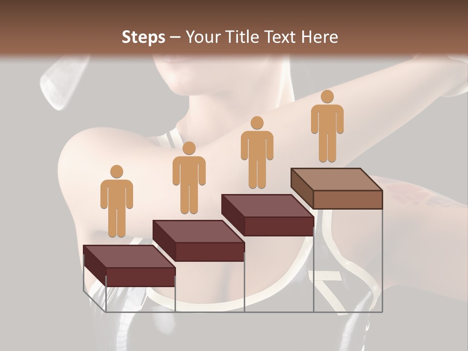 Beautiful Danger Golfer PowerPoint Template