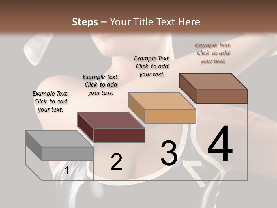 Beautiful Danger Golfer PowerPoint Template