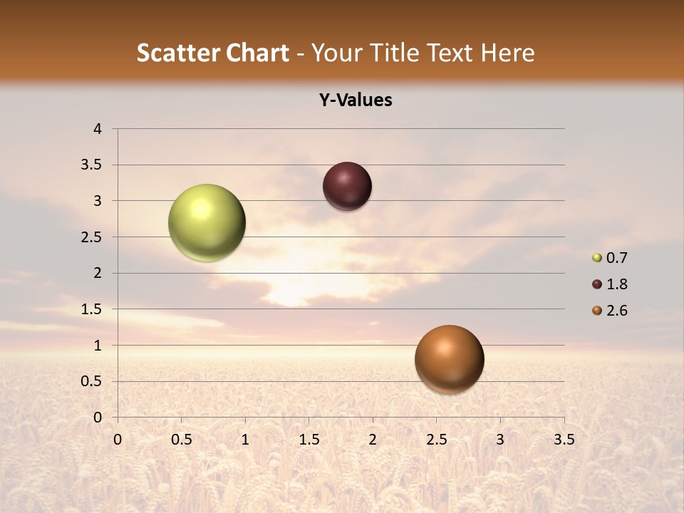 Farm Yellow Cornfield PowerPoint Template