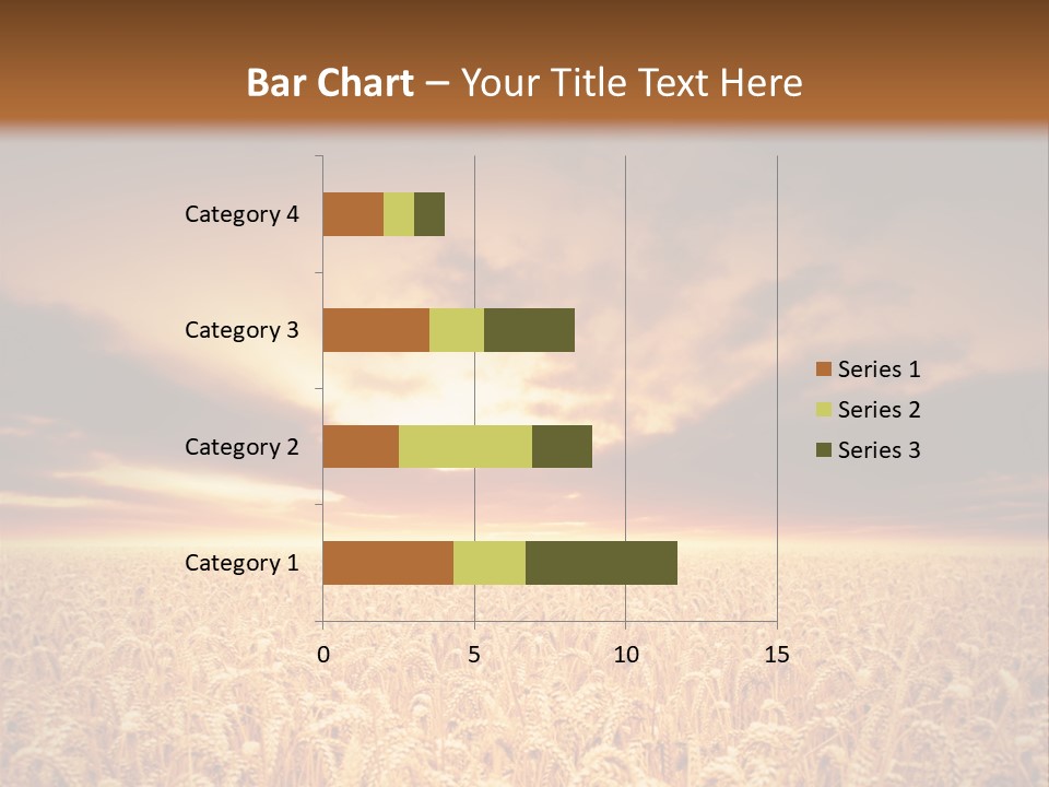 Farm Yellow Cornfield PowerPoint Template