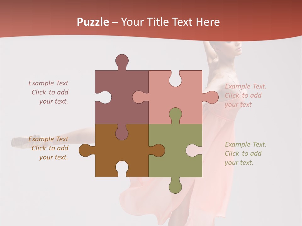 Classical Young Dance PowerPoint Template