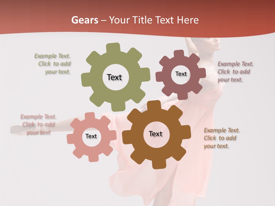 Classical Young Dance PowerPoint Template