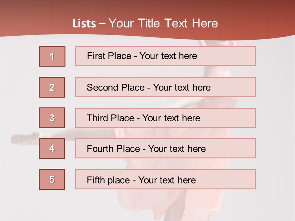 Classical Young Dance PowerPoint Template