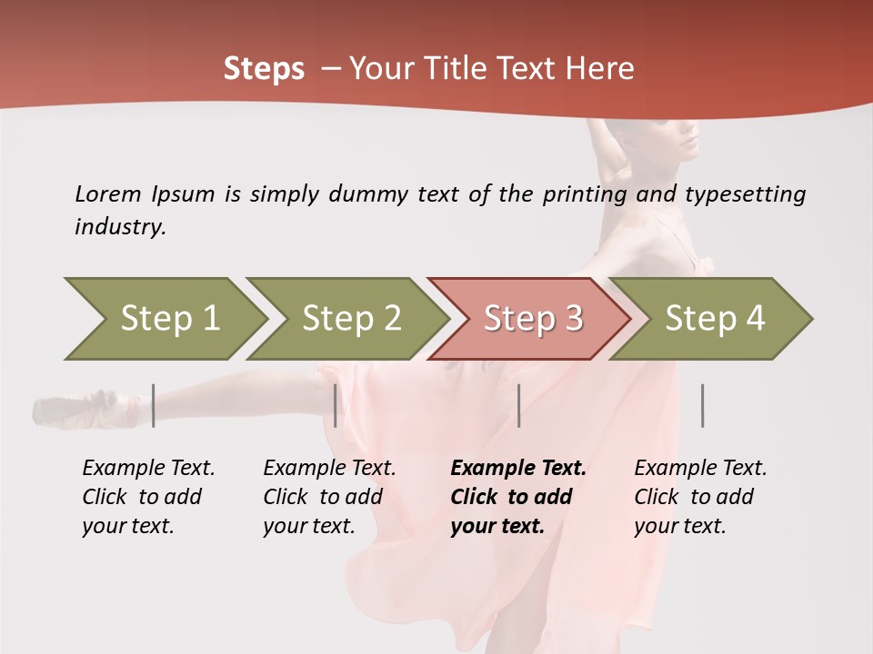 Classical Young Dance PowerPoint Template