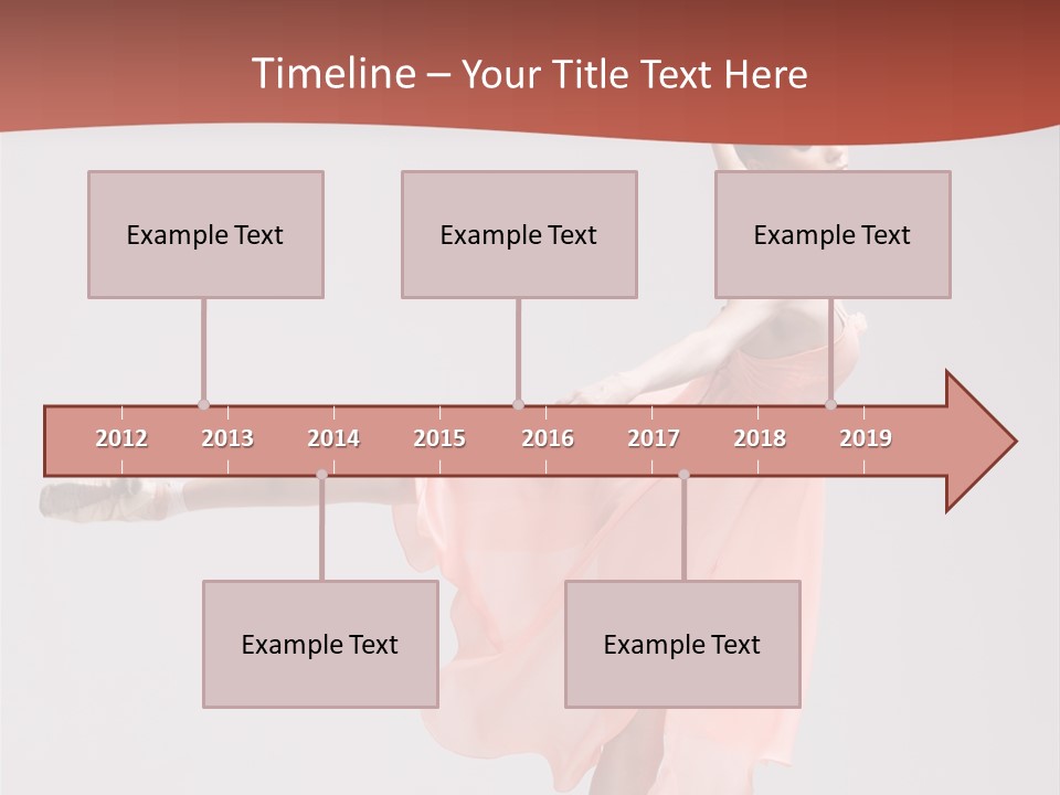 Classical Young Dance PowerPoint Template