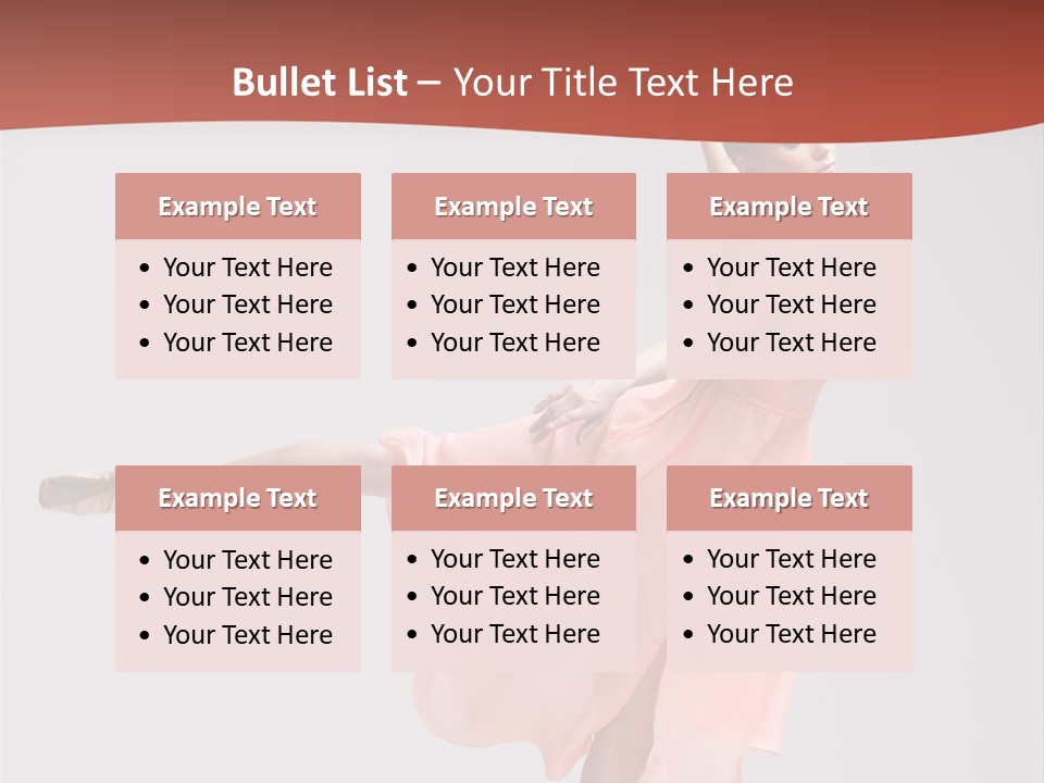 Classical Young Dance PowerPoint Template