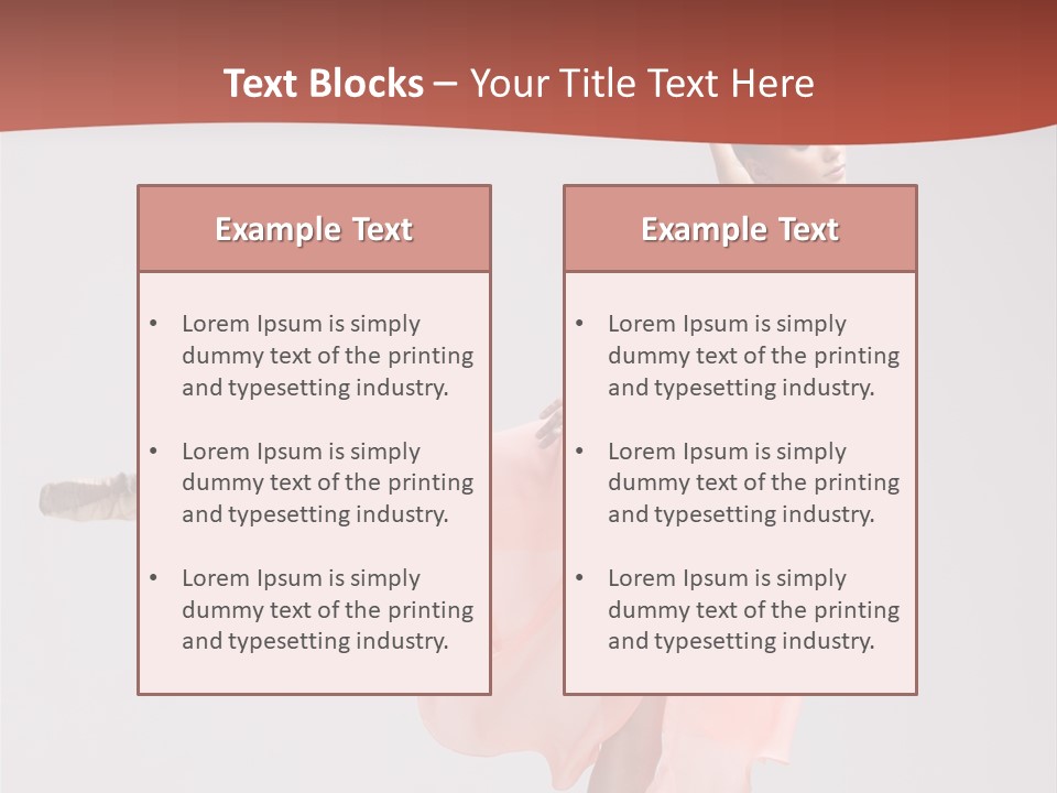 Classical Young Dance PowerPoint Template