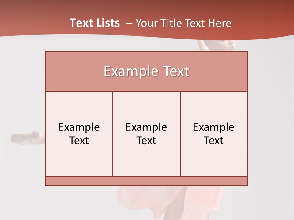 Classical Young Dance PowerPoint Template