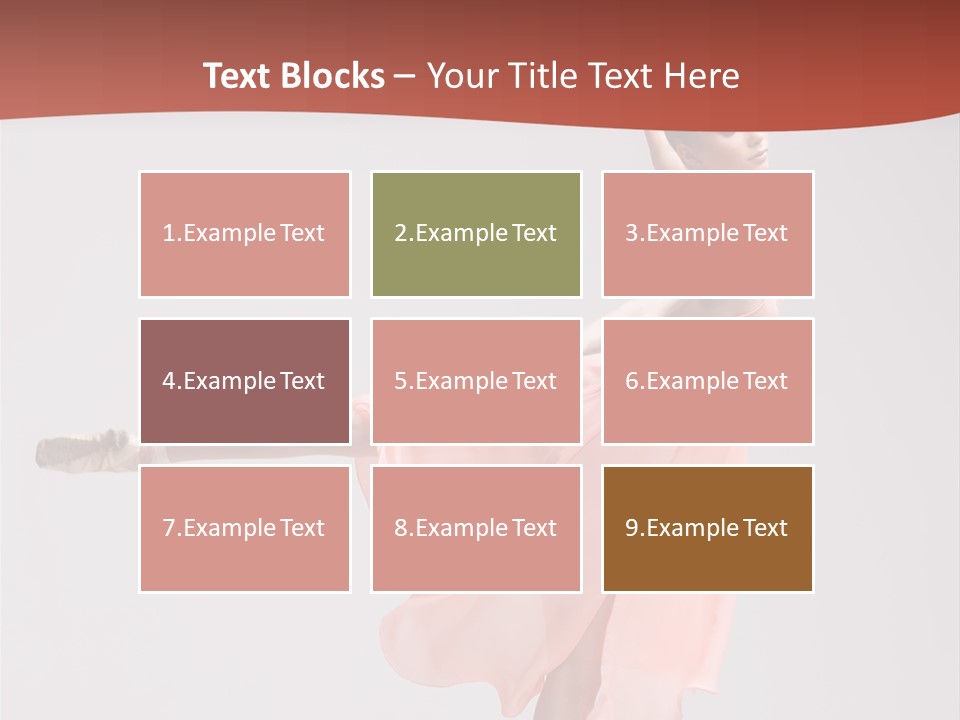 Classical Young Dance PowerPoint Template