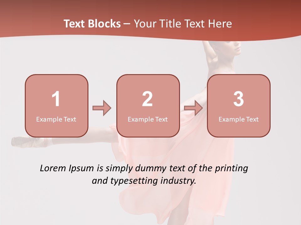 Classical Young Dance PowerPoint Template