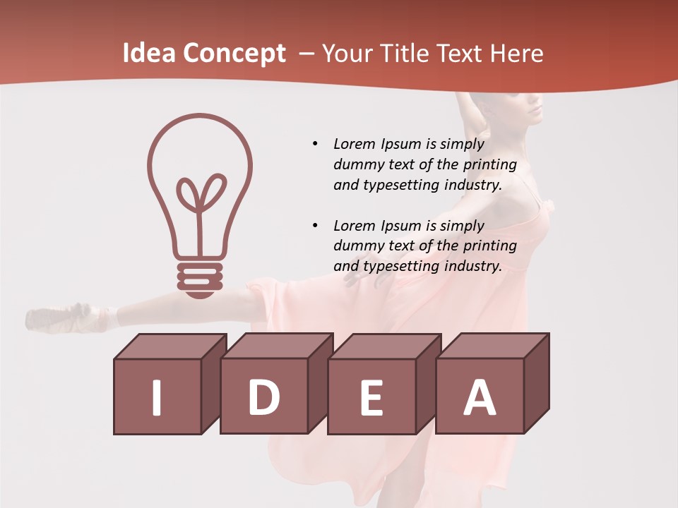 Classical Young Dance PowerPoint Template