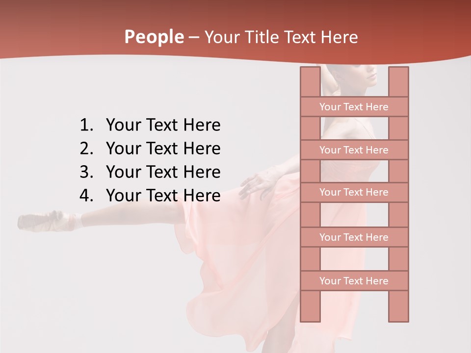 Classical Young Dance PowerPoint Template