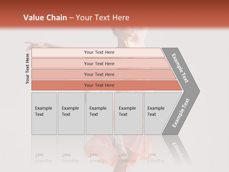 Dancer Posing Temptation PowerPoint Template