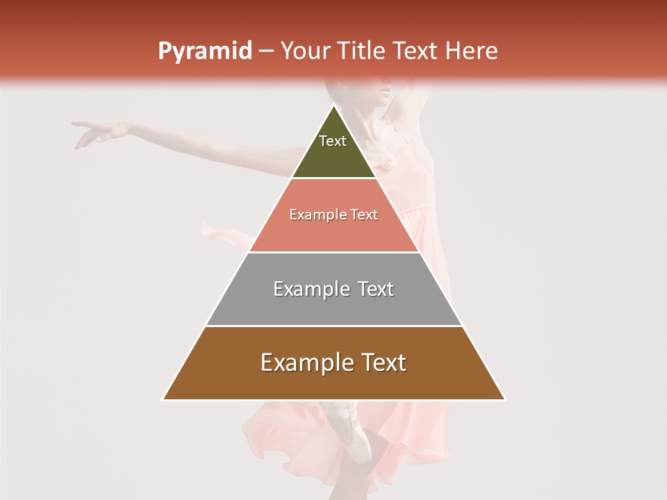 Dancer Posing Temptation PowerPoint Template