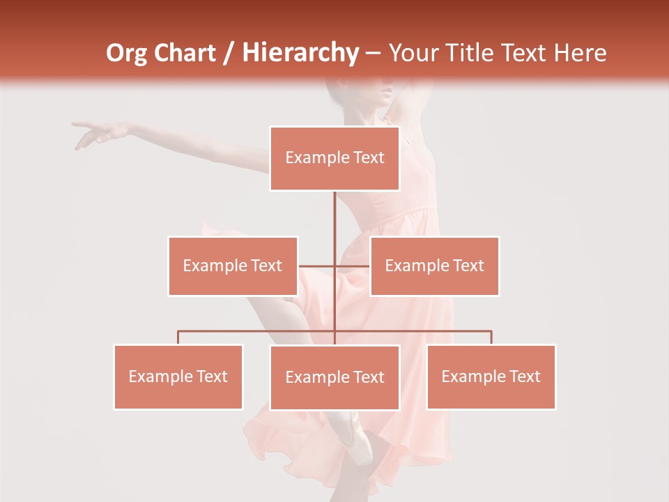 Dancer Posing Temptation PowerPoint Template