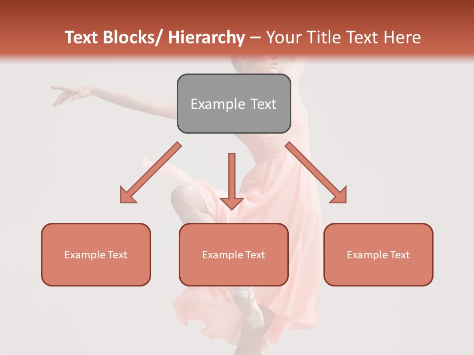 Dancer Posing Temptation PowerPoint Template