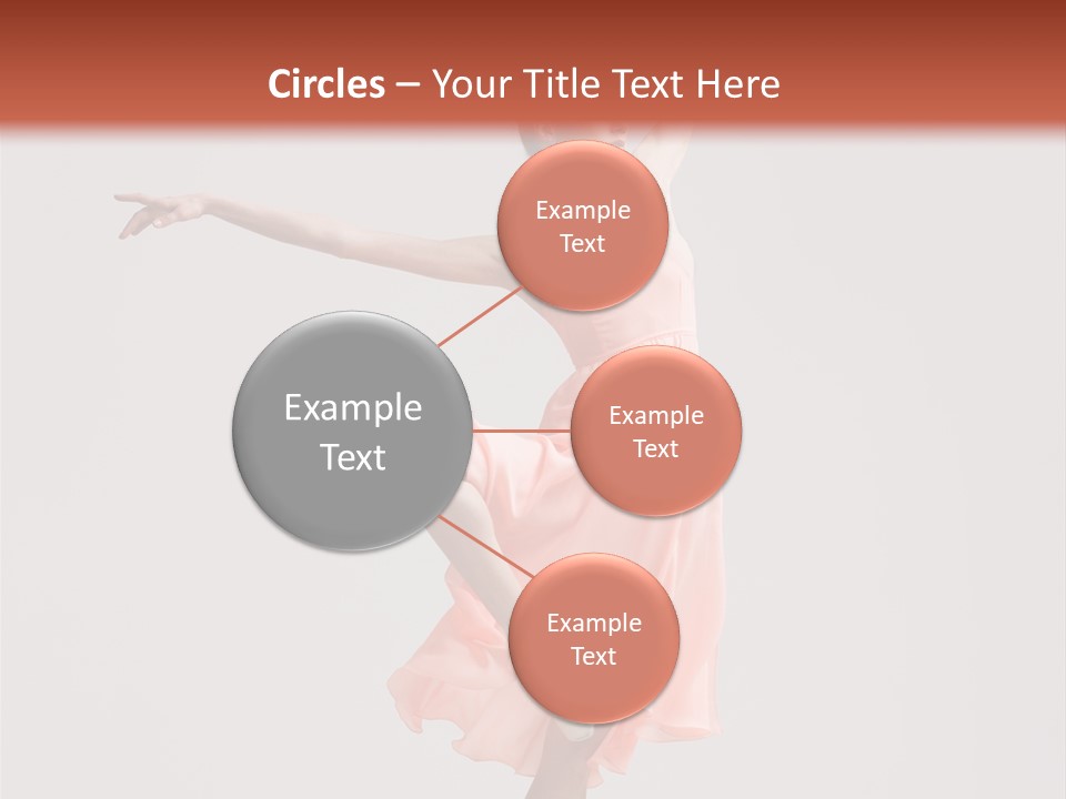 Dancer Posing Temptation PowerPoint Template