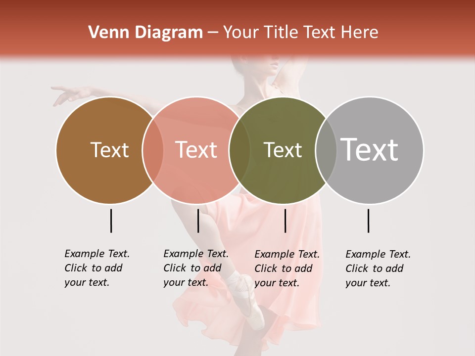 Dancer Posing Temptation PowerPoint Template