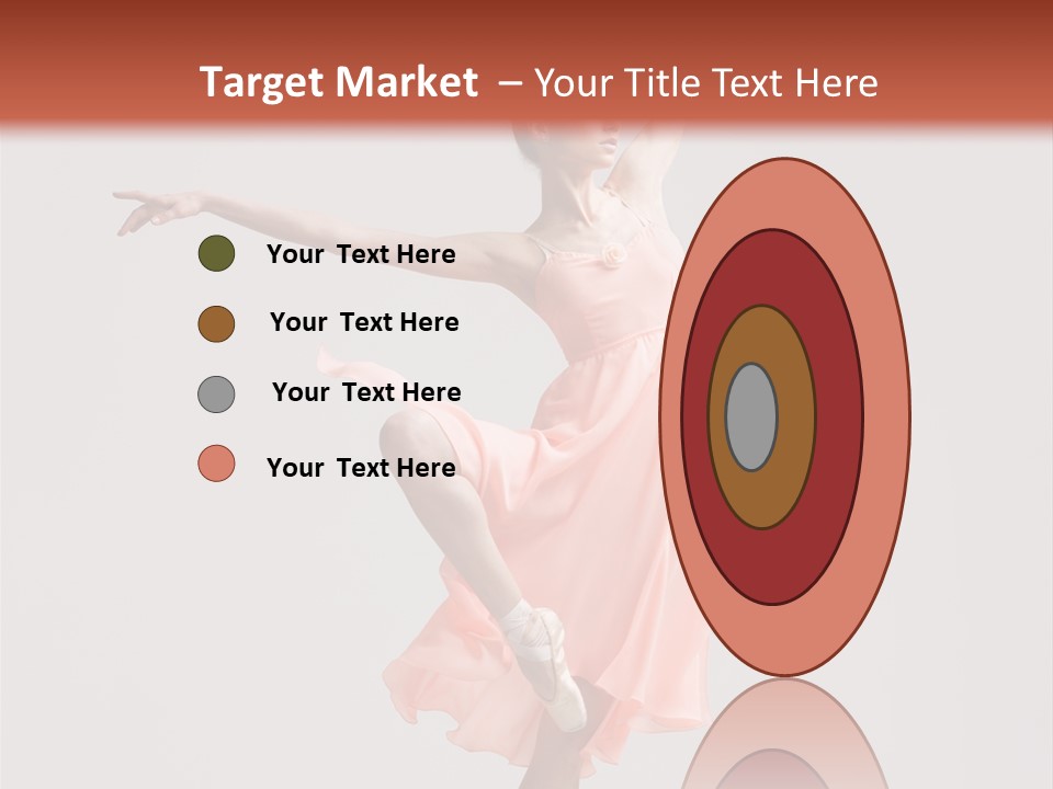 Dancer Posing Temptation PowerPoint Template