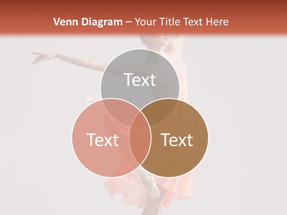 Dancer Posing Temptation PowerPoint Template