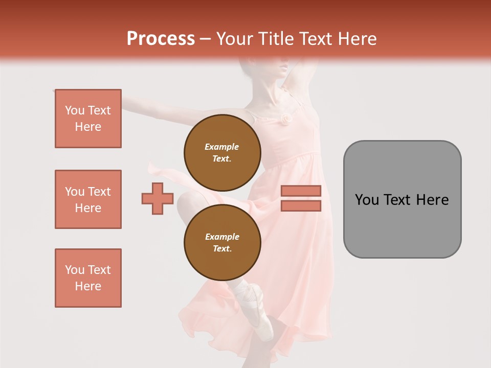 Dancer Posing Temptation PowerPoint Template