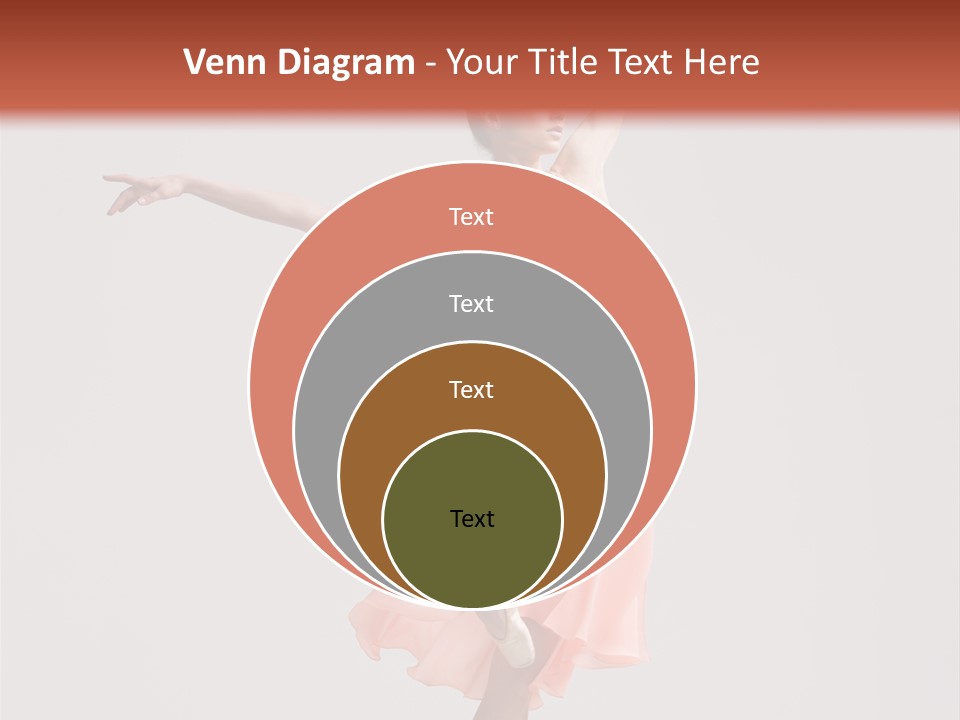 Dancer Posing Temptation PowerPoint Template