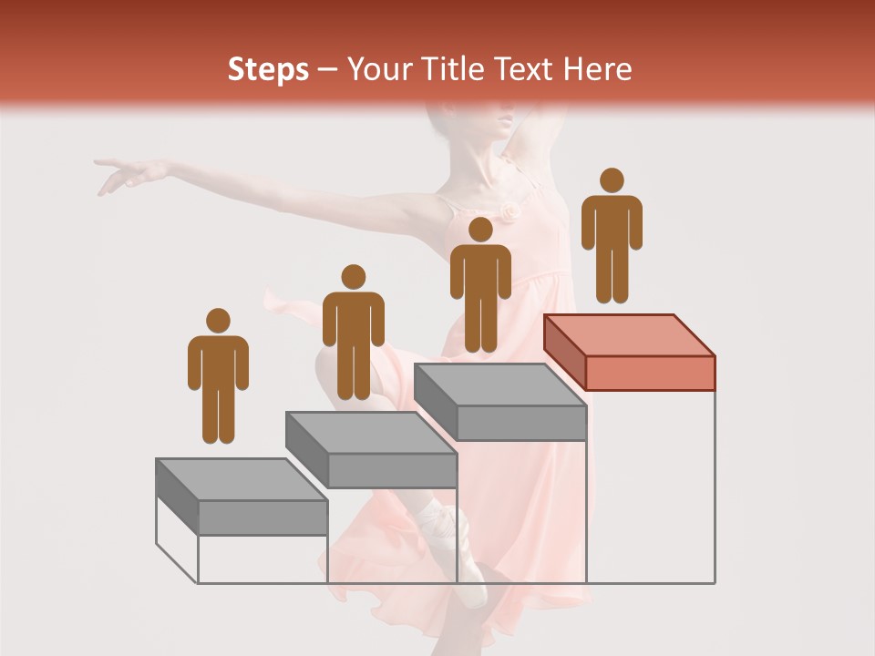 Dancer Posing Temptation PowerPoint Template