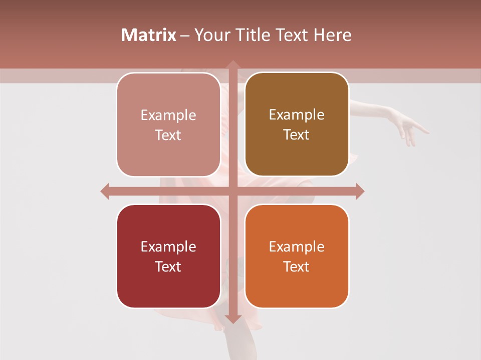 Sensuality Woman Classical PowerPoint Template