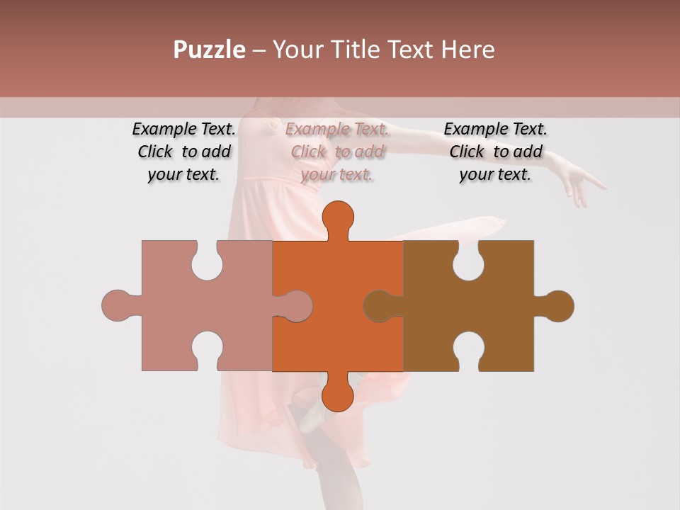 Sensuality Woman Classical PowerPoint Template