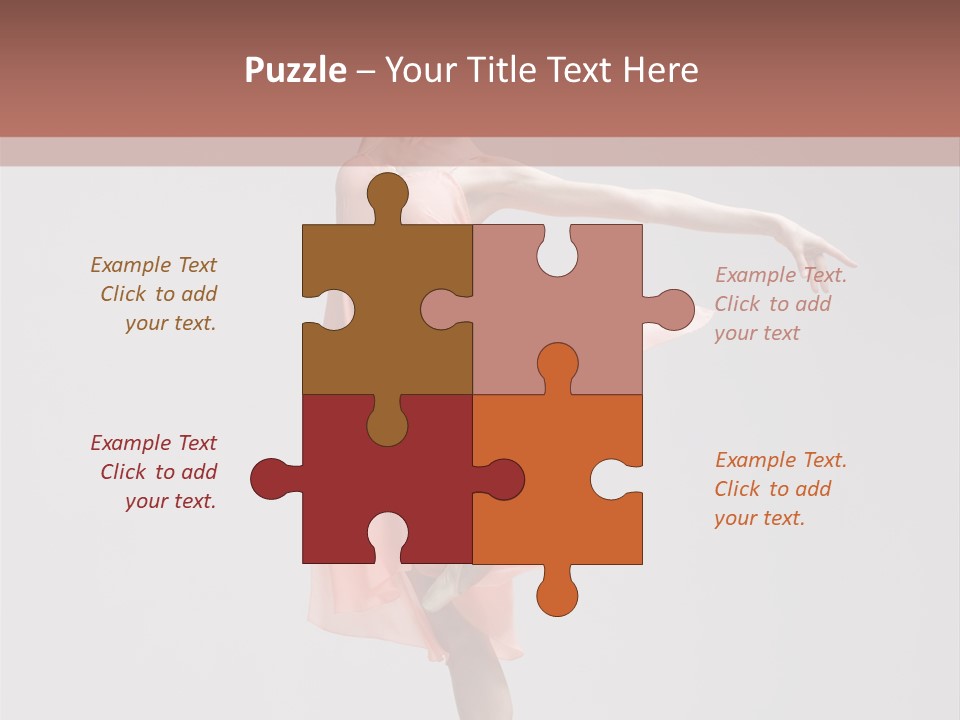 Sensuality Woman Classical PowerPoint Template